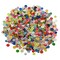2000 Pcs Resin Buttons, Assorted Sizes Round Craft Buttons for Sewing DIY Crafts,Children's Manual Button Painting, Mixed Colors